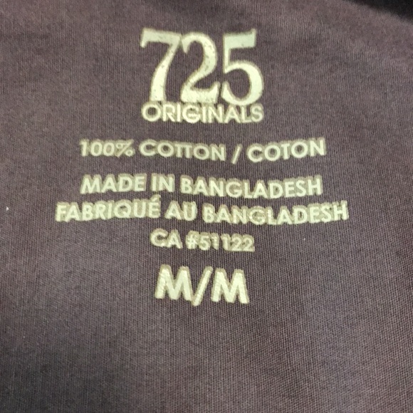 Mens 725 Original long sleeve shirt, Size M, Colour Grey Black and Purple ombré - Picture 10 of 10